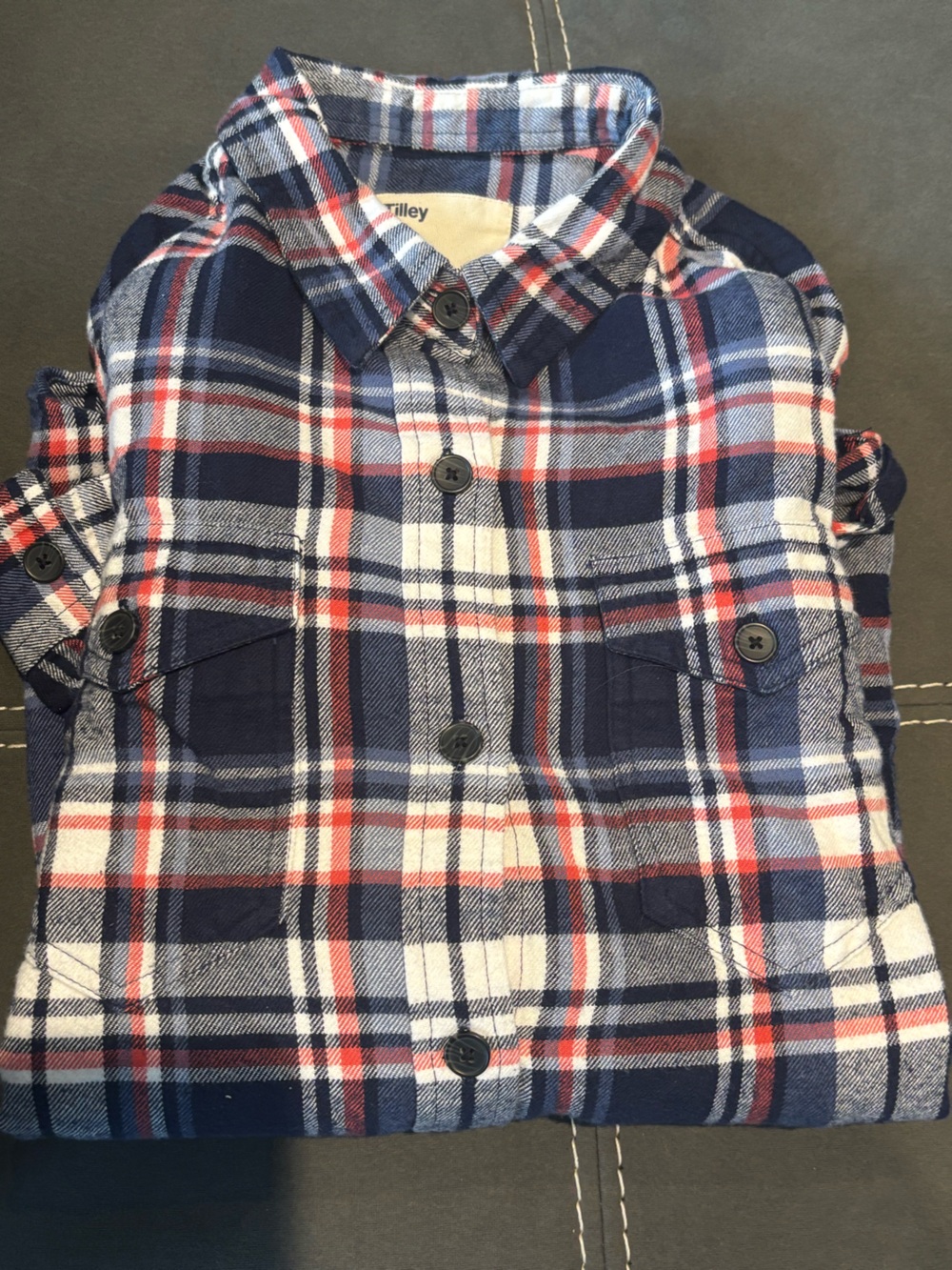 Tilley Plaid Button Down Shirt - Long Sleeve